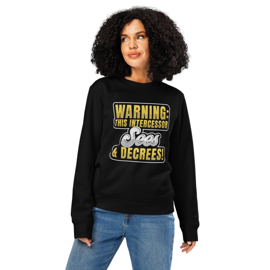Unisex organic mid-weight sweatshirt